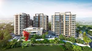 Apartment Elevations Architecture 3d Architectural Visualization Exterior Rendering 3d Architectural Rendering