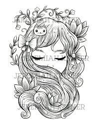 Dog, wolf, kitten, unicorn, coloring pages for kids, my little pony, paw patrol. Floating Coloring Page Instant Download Etsy In 2021 Coloring Pages Face Drawing Drawings
