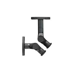 All of our speaker wall brackets detail the maximum weight of speaker that they can handle and also the type of fixings that are suitable. Sanus Satellite Speaker Wall Mounts With Tilt Swivel