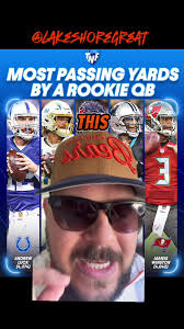 Can Caleb Williams break 4000 yards and break into the Top 5 Rookie Qbs all  time passing yards?! #nfl #nfldraft #chicagobears #chicago #illinois #fypage