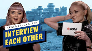 Maybe you would like to learn more about one of these? Game Of Thrones Arya And Sansa Stark Interview Each Other Youtube