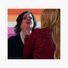 Regina being choked (lesbian vers.)