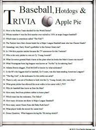 It's also a great way for parents to get in extra practice with their children over the summer, or when they're strugglin. Baseball Trivia Is A Good Challenge For Your Baseball Knowledge