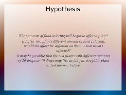 Preferences of insect pollinators are variable (giurfa et. Effects Of Food Coloring On A Flower Ppt Download