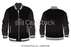 Download Varsity Jacket Template Canstock