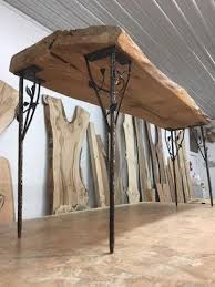 Hand Forged Steel Hairpin Leaf Table Legs Custom Table Legs Iron Table Legs Table Legs