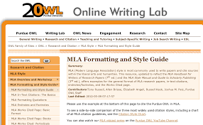 Owl purdue apa works cited sample. Purdue Owl Mla Formatting And Style Guide Writing Lab Online University Writing Jobs