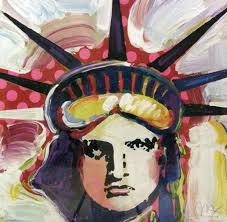 Liberty III by Peter Max