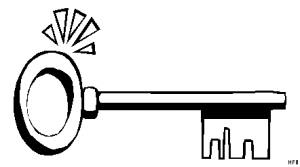 Einfacher Schluessel Ausmalbild Malvorlage Sicherheit