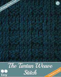 Tartan Weave Stitch Eknitting Stitches Com