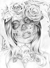 Dia De Los Muertos Tattoo Pesquisa Google Day Of The Dead Girl Skull Girl Tattoo Day Of The Dead Girl Tattoo