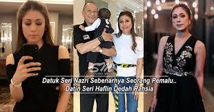 Just as you think that his political career is over and done with. Datin Seri Haflin Dedah Rahsia Besar Dato Seri Nazri Aziz