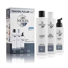 Apply and gently massage the cleanser into the wet hair and scalp. Amazon Com Nioxin System Kit 2 Hair For Natural Hair For Women And Men With Progressed Advanced Thinning Hair 3 Piece Set Full Size Three Month Supply Beauty Personal Care