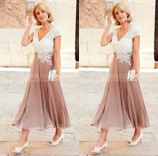 Tea Length Mother Of The Bride Dress Godmother Dress Women Formal Mother Gown Dress Godmother Dress Mothers Day Dresses Wedding Guest Gowns