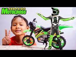 Finde fotos von motor cross. Unboxing Mainan Motor Trail Kawasaki Motor Cross Mini Anak Kecil Kawasaki Youtube Motor Trail Hot Wheels Mainan