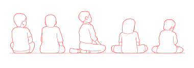 In this video we'll show you how to draw a person sitting on a bench, hunched over. People Sitting Dimensions Drawings Dimensions Com
