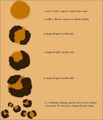 Diy Cheetah Print Leopard Makeup Cheetah Makeup How To Make Diy