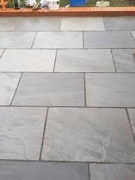 Find Many Great New Used Options And Get The Best Deals For Silver Grey Indian Sandstone Paving Slabs 900 Patio Pavers Design Patio Stones Diy Backyard Patio