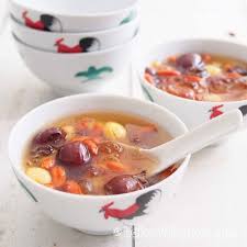 Peach Gum Dessert Peach Gum Gum Recipe Chinese Dessert Recipe Sweet Soup