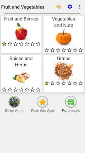 In order to improve our community experience, we are temporarily suspending article commenting Fruit And Vegetables Nuts Berries Picture Quiz By Andrey Solovyev Google Play United States Searchman App Data Information