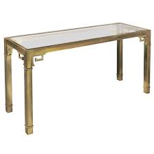 Chinese Style Console Table In Bronze By Mastercraft Chinese Style Console Table Modern Console Tables