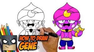 Only pro ranked games are considered. How To Draw Brawl Stars Gene Step By Step Tutorial Youtube