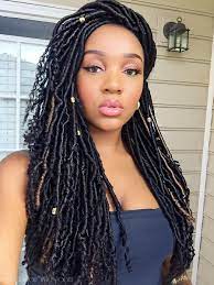 It's all about accepting your hair's natural texture with no intervention. 15 New Natural Hairstyle Ideas You Should Cop In 2020 A Million Styles Locs Hairstyles Goddess Braids Hairstyles Faux Locs Hairstyles