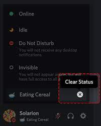 Out from discord, but read dms; Custom Status Discord