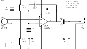 The use of a differential amplifier in the input stage reduces noise and also provides a means for applying negative. Electret Microphone Pre Amp Based Ne5532 Amplifier Circuit Design