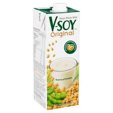 Terdapat perbedaan yang cukup mendalam antara susu soya biasa atau buatan sendiri dan formula soya. Jual V Soy Soya Bean Original 1000ml Vsoy V Soy Susu Kedelai Terbaru Juli 2021 Blibli