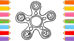 1,000+ vectors, stock photos & psd files. How To Draw And Color Fidget Spinner Coloring Pages For Kids Art Colors For Children Youtube