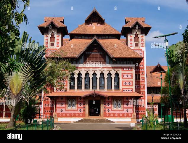 Napier Museum Palace Building Trivandrum Thiruvananthapuram Architecture View Stock Photo - Alamy