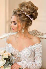 30 Lovely Wedding Bun Hairstyles Wedding Bun Hairstyles Hairdo Wedding Wedding Hair Inspiration