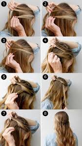 One of the best long hairstyles for older women with glasses is this gorgeous hairdo that keeps all your hair on one side. Easy Half Up Half Down Hairstyles To Do Yourself