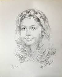 Katie. Portraits from life by Igor Babailov.