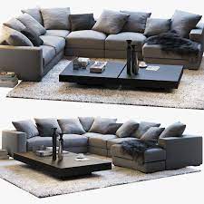 boconcept cenova 3 3d model corner sofa sofa set modular sofa