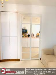 Homestyles range of replacement kitchen door finishes is the largest in the uk. Kitchen Slide And Swing Clear Glass Door Home Services Renovations On Carousell