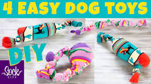4 Easy Diy Dog Toys Recycle Old Socks Fun Sock Creations Youtube Diy Dog Toys Diy Dog Stuff Dog Toys
