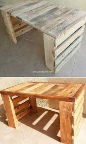 This Is Every Other Uniquely Designed Wood Pallet Table Challenge For You The Pleasing Function About In 2020 Wood Pallet Tables Wooden Pallet Table Pallet Table Diy