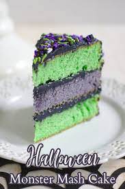 Halloween Monster Mash Cake Recipe Delicious Cake Recipes Cupcake Recipes Cake