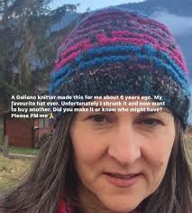 Jenny Wood and Mary Beth modeling “Cat-Ear” knit hats, now available at  Warehouse One! This style, and several others can be found in Jenny's  booth, #82. Jenny handcrafts these hats herself under