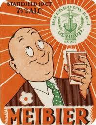 Bas Ina Vintage Stockings Oude Reclame Poster Bier