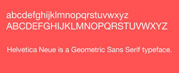Web site bitfontmaker lets you design, create, and download your own fonts. Helvetica Neue Font Free Download