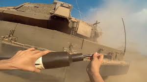 Hamas video shows 'fighter using IED to attack Israeli tank inside Gaza'