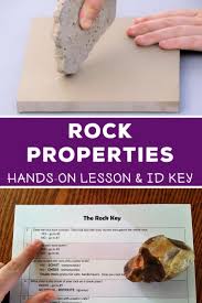 Meet The Rocks Rock Properties Learn With Steam Thinkers Rock Rock Identification The Rock