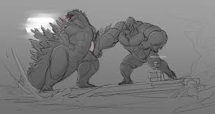 Godzilla Vs Kong Kaiju Search images from huge database containing over 1,250,000 drawings. godzilla vs kong kaiju