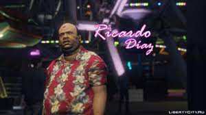 Ricardo díaz, grand theft auto serisinde bir karakterdir.grand theft auto: Ricardo Diaz From The Game Gta Vice City For Gta 5