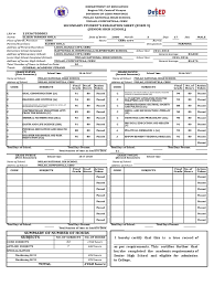 The form is an agreement that you will handle your own income taxes. Senior High School Shs Form 9 Middle Schools Behavior Modification