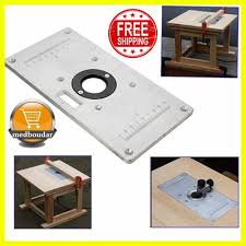 235mm X 120mm X 8mm Aluminum Router Table Insert Plate For Wood Working Benches Unbranded Router Table Insert Router Table Woodworking