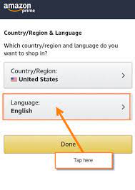 I hope you were able to change the language on the amazon prime video website or mobile app. Change Language Settings On Amazon Android App Daves Computer Tips